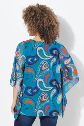 Moda za polnejše Bluza dvoslojna plus velikost, xxl, Ulla Popken in Johann Popken (JP1880)