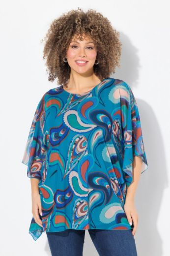 Moda za polnejše Bluza dvoslojna plus velikost, xxl, Ulla Popken in Johann Popken (JP1880)