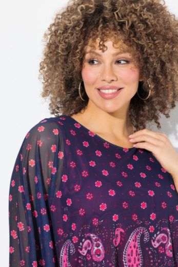 Moda za polnejše Bluza dvoslojna plus velikost, xxl, Ulla Popken in Johann Popken (JP1880)