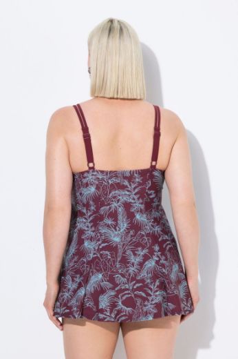 Moda za polnejše Kupaći kostim haljina plus velikost, xxl, Ulla Popken in Johann Popken (JP1880)