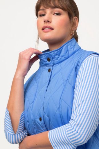 Moda za polnejše Prsluk štepani povišenog ovratnika plus velikost, xxl, Ulla Popken in Johann Popken (JP1880)