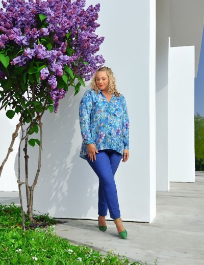 Bluze in srajce za polnejše ženske in moške, plus velikost Bluze in srajce xxl Ulla Popken in Johann Popken (JP1880)