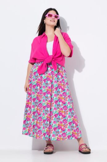 Moda za polnejše Suknja midi A kroja plus velikost, xxl, Ulla Popken in Johann Popken (JP1880)