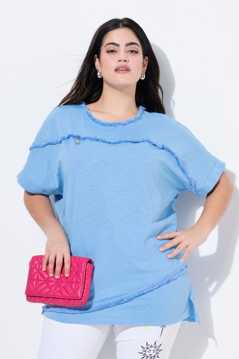 Moda za polnejše Majica kratkih rukava okruglog ovratnika plus velikost, xxl, Ulla Popken in Johann Popken (JP1880)
