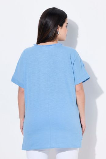 Moda za polnejše Majica kratkih rukava okruglog ovratnika plus velikost, xxl, Ulla Popken in Johann Popken (JP1880)
