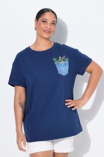 Moda za polnejše Majica kratkih rukava okruglog ovratnika plus velikost, xxl, Ulla Popken in Johann Popken (JP1880)
