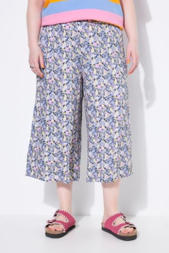 Moda za polnejše Hlače širokih skraćenih nogavica plus velikost, xxl, Ulla Popken in Johann Popken (JP1880)