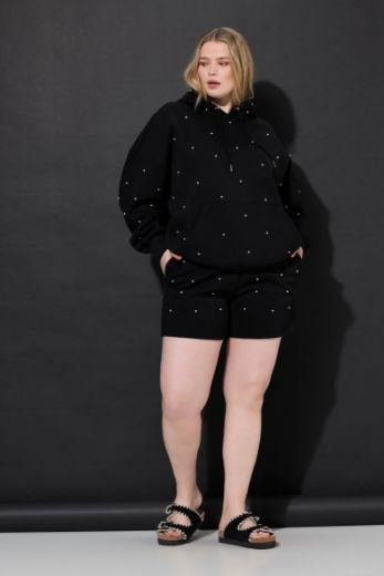 Moda za polnejše Hlače kratkih širokih nogavica plus velikost, xxl, Ulla Popken in Johann Popken (JP1880)