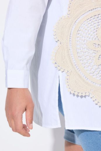 Moda za polnejše Košulja dugih rukava dužeg kroja plus velikost, xxl, Ulla Popken in Johann Popken (JP1880)