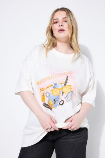 Moda za polnejše Majica kratkih rukava šireg kroja plus velikost, xxl, Ulla Popken in Johann Popken (JP1880)