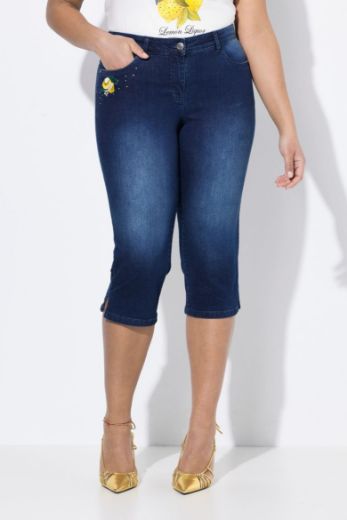 Moda za polnejše Traperice Capri plus velikost, xxl, Ulla Popken in Johann Popken (JP1880)