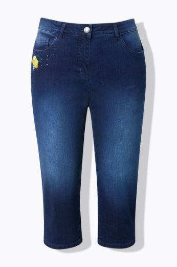 Moda za polnejše Traperice Capri plus velikost, xxl, Ulla Popken in Johann Popken (JP1880)