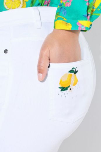 Moda za polnejše Traperice Capri plus velikost, xxl, Ulla Popken in Johann Popken (JP1880)