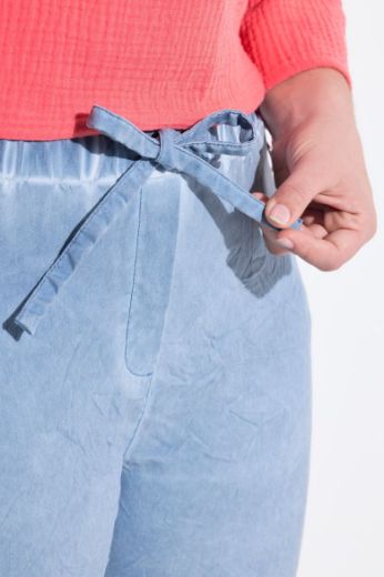 Moda za polnejše Hlače elastičnog struka na vezanje plus velikost, xxl, Ulla Popken in Johann Popken (JP1880)