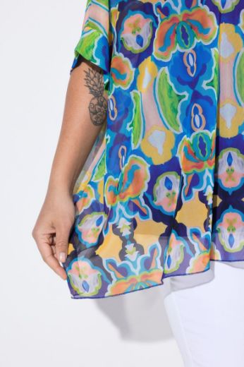 Moda za polnejše Bluza kratkih rukava šireg kroja plus velikost, xxl, Ulla Popken in Johann Popken (JP1880)