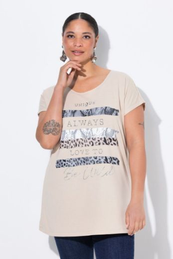 Moda za polnejše Majica kratkih rukava okruglog ovratnika plus velikost, xxl, Ulla Popken in Johann Popken (JP1880)