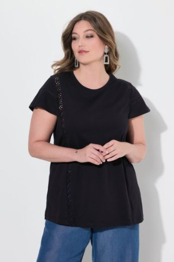 Moda za polnejše Majica kratkih rukava okruglog ovratnika plus velikost, xxl, Ulla Popken in Johann Popken (JP1880)