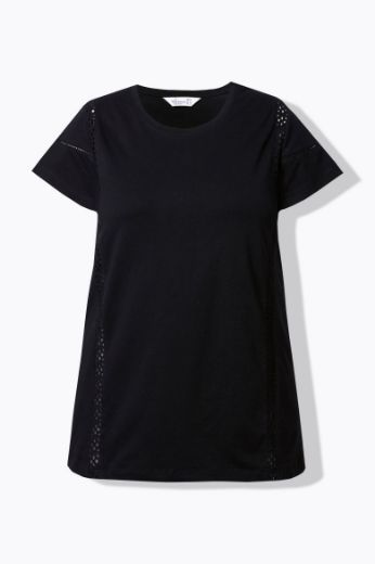 Moda za polnejše Majica kratkih rukava okruglog ovratnika plus velikost, xxl, Ulla Popken in Johann Popken (JP1880)