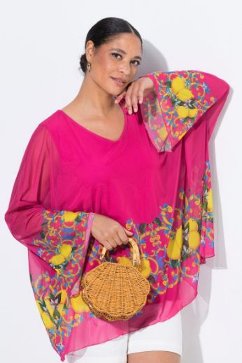 Moda za polnejše Bluza dugih rukava šireg kroja plus velikost, xxl, Ulla Popken in Johann Popken (JP1880)