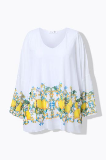 Moda za polnejše Bluza dugih rukava šireg kroja plus velikost, xxl, Ulla Popken in Johann Popken (JP1880)