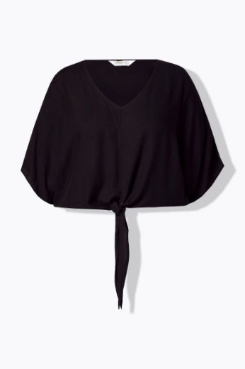 Moda za polnejše Bluza kratkih rukava V ovratnika kraćeg kroja plus velikost, xxl, Ulla Popken in Johann Popken (JP1880)