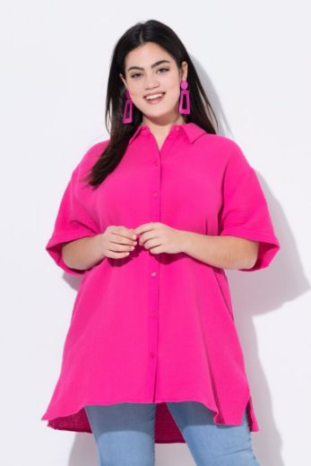 Moda za polnejše Bluza kratkih rukava šireg kroja plus velikost, xxl, Ulla Popken in Johann Popken (JP1880)