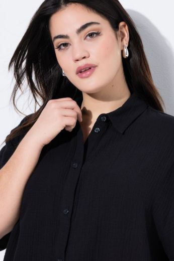 Moda za polnejše Bluza kratkih rukava šireg kroja plus velikost, xxl, Ulla Popken in Johann Popken (JP1880)