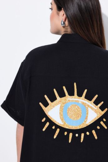 Moda za polnejše Bluza kratkih rukava šireg kroja plus velikost, xxl, Ulla Popken in Johann Popken (JP1880)