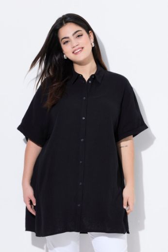 Moda za polnejše Bluza kratkih rukava šireg kroja plus velikost, xxl, Ulla Popken in Johann Popken (JP1880)