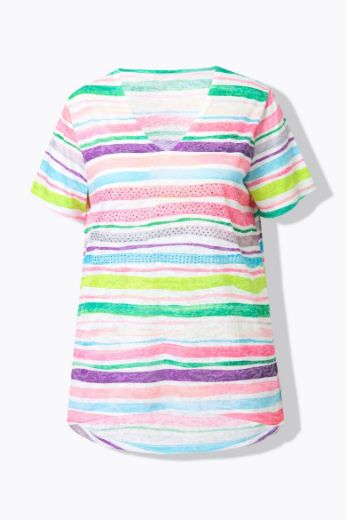 Moda za polnejše Majica kratkih rukava A kroja plus velikost, xxl, Ulla Popken in Johann Popken (JP1880)