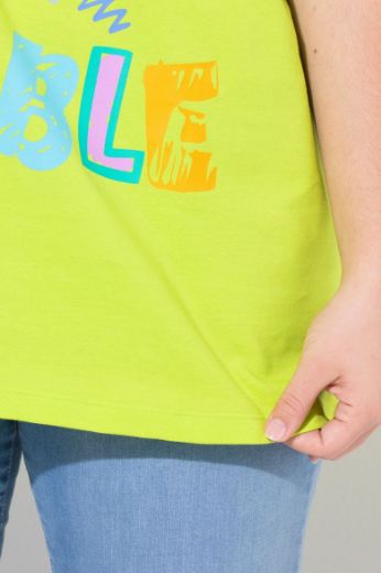 Moda za polnejše Majica kratkih rukava V ovratnika plus velikost, xxl, Ulla Popken in Johann Popken (JP1880)