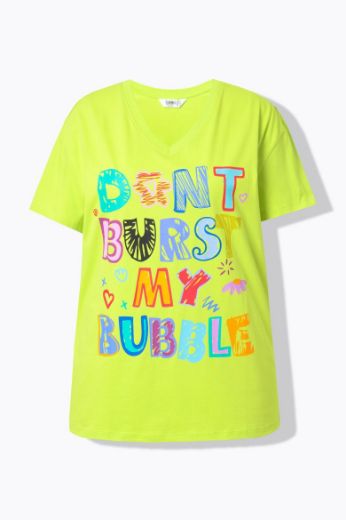 Moda za polnejše Majica kratkih rukava V ovratnika plus velikost, xxl, Ulla Popken in Johann Popken (JP1880)