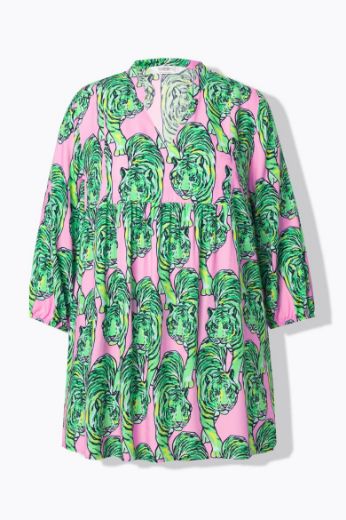 Moda za polnejše Bluza 3/4 rukava A kroja plus velikost, xxl, Ulla Popken in Johann Popken (JP1880)