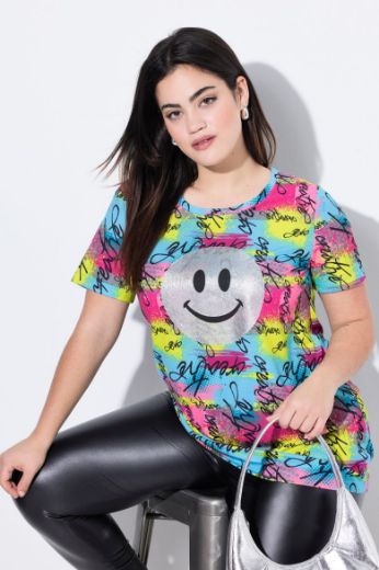 Moda za polnejše Majica kratkih rukava okruglog ovratnika plus velikost, xxl, Ulla Popken in Johann Popken (JP1880)