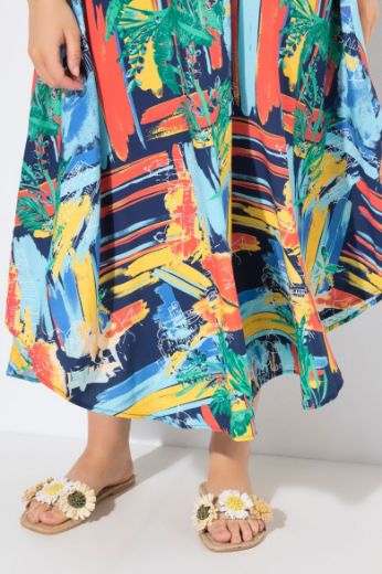 Moda za polnejše Haljina maxi bez rukava plus velikost, xxl, Ulla Popken in Johann Popken (JP1880)