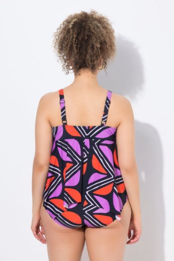 Moda za polnejše Kupaći kostim tankini plus velikost, xxl, Ulla Popken in Johann Popken (JP1880)