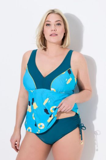 Moda za polnejše Kupaći kostim tankini plus velikost, xxl, Ulla Popken in Johann Popken (JP1880)