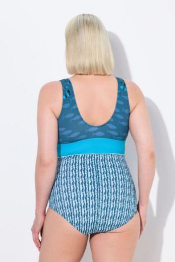 Moda za polnejše Kupaći kostim jednodijelni plus velikost, xxl, Ulla Popken in Johann Popken (JP1880)