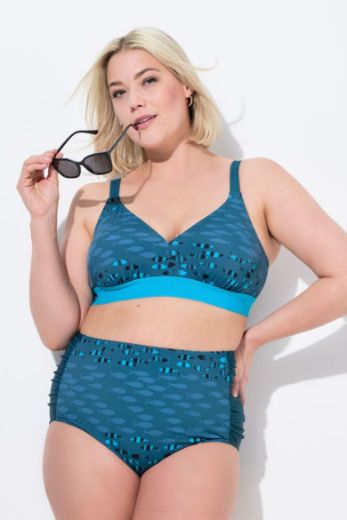 Moda za polnejše Kupaći kostim dvodjelni bikini plus velikost, xxl, Ulla Popken in Johann Popken (JP1880)