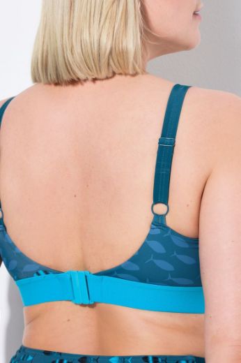 Moda za polnejše Kupaći kostim dvodjelni bikini plus velikost, xxl, Ulla Popken in Johann Popken (JP1880)