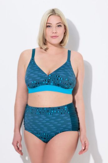 Moda za polnejše Kupaći kostim dvodjelni bikini plus velikost, xxl, Ulla Popken in Johann Popken (JP1880)