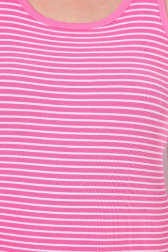 Moda za polnejše Majica bez rukava na pruge plus velikost, xxl, Ulla Popken in Johann Popken (JP1880)