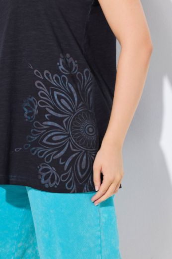 Moda za polnejše Majica bez rukava A kroja plus velikost, xxl, Ulla Popken in Johann Popken (JP1880)