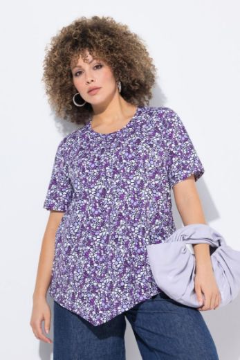 Moda za polnejše Majica kratkih rukava okruglog ovratnika plus velikost, xxl, Ulla Popken in Johann Popken (JP1880)