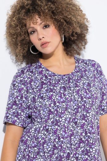 Moda za polnejše Majica kratkih rukava okruglog ovratnika plus velikost, xxl, Ulla Popken in Johann Popken (JP1880)