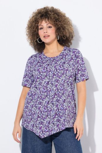 Moda za polnejše Majica kratkih rukava okruglog ovratnika plus velikost, xxl, Ulla Popken in Johann Popken (JP1880)