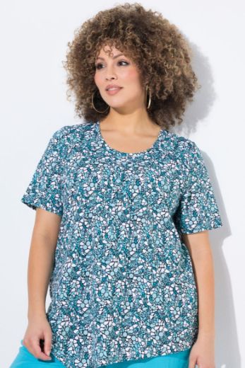 Moda za polnejše Majica kratkih rukava okruglog ovratnika plus velikost, xxl, Ulla Popken in Johann Popken (JP1880)