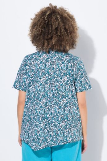 Moda za polnejše Majica kratkih rukava okruglog ovratnika plus velikost, xxl, Ulla Popken in Johann Popken (JP1880)