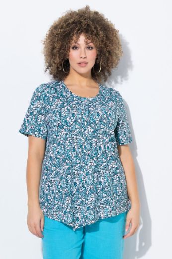 Moda za polnejše Majica kratkih rukava okruglog ovratnika plus velikost, xxl, Ulla Popken in Johann Popken (JP1880)
