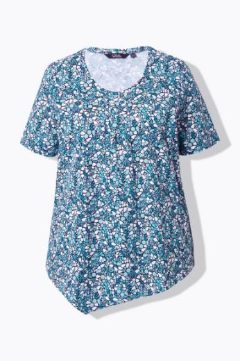 Moda za polnejše Majica kratkih rukava okruglog ovratnika plus velikost, xxl, Ulla Popken in Johann Popken (JP1880)